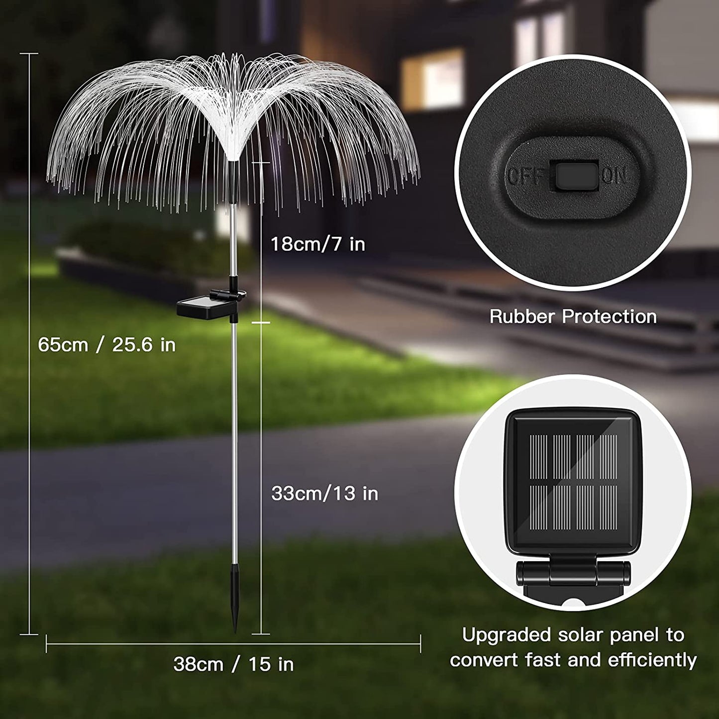 Solar garden lights