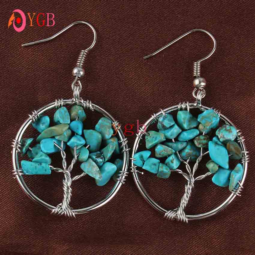 Tree of Life Dangle Earrings