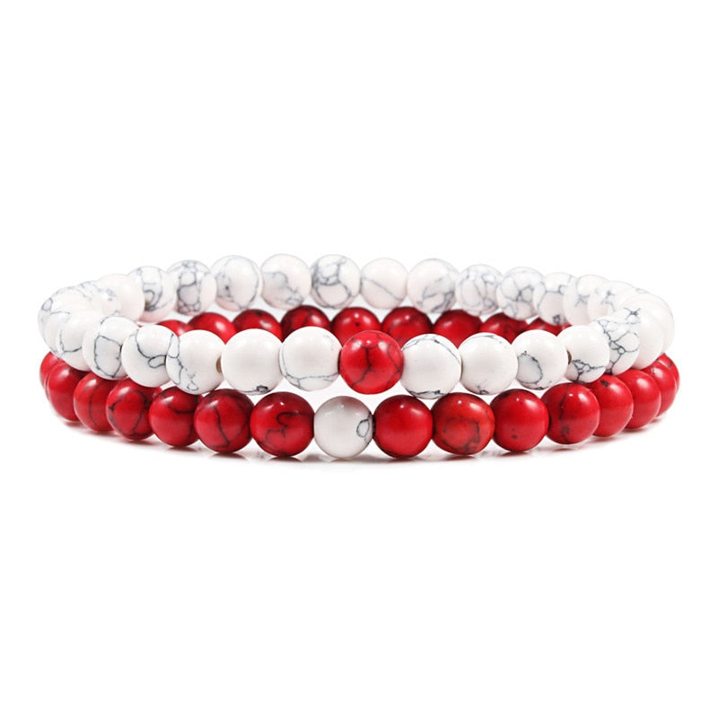 Couples Stone Bracelets