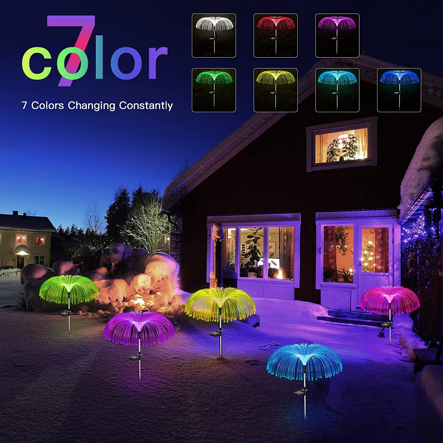 Solar garden lights