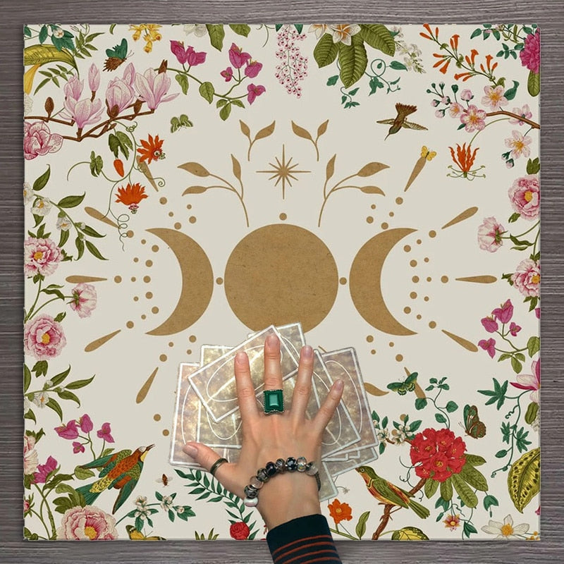Triple Moon Altar Cloth