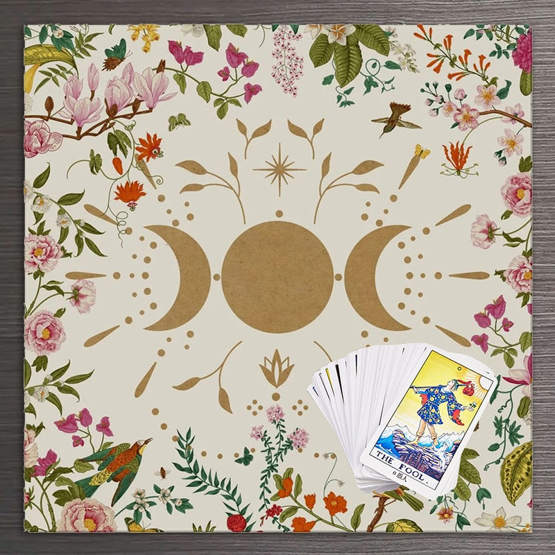 Triple Moon Altar Cloth