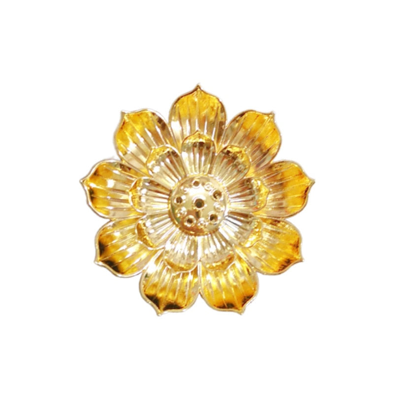 Lotus Metal Incense Burner