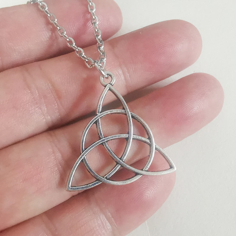 Trinity Triqueta Pendant Necklace