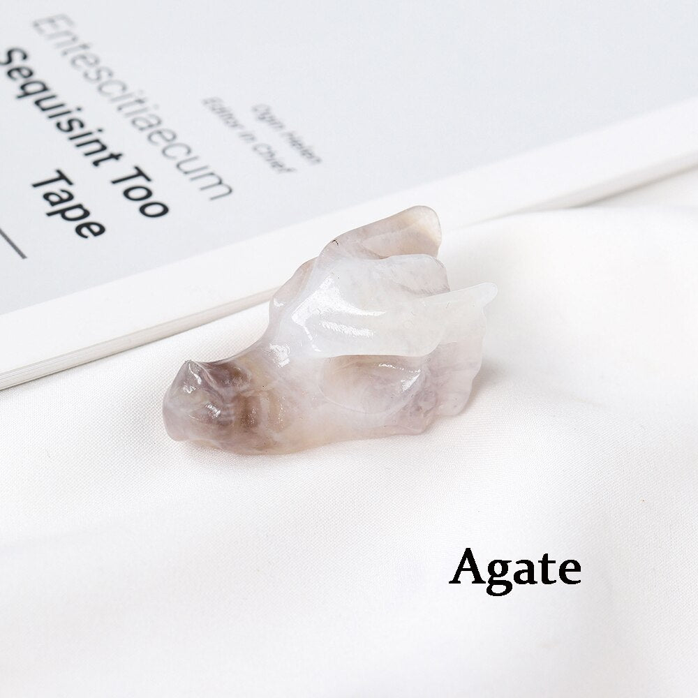 Crystal Dragon Head