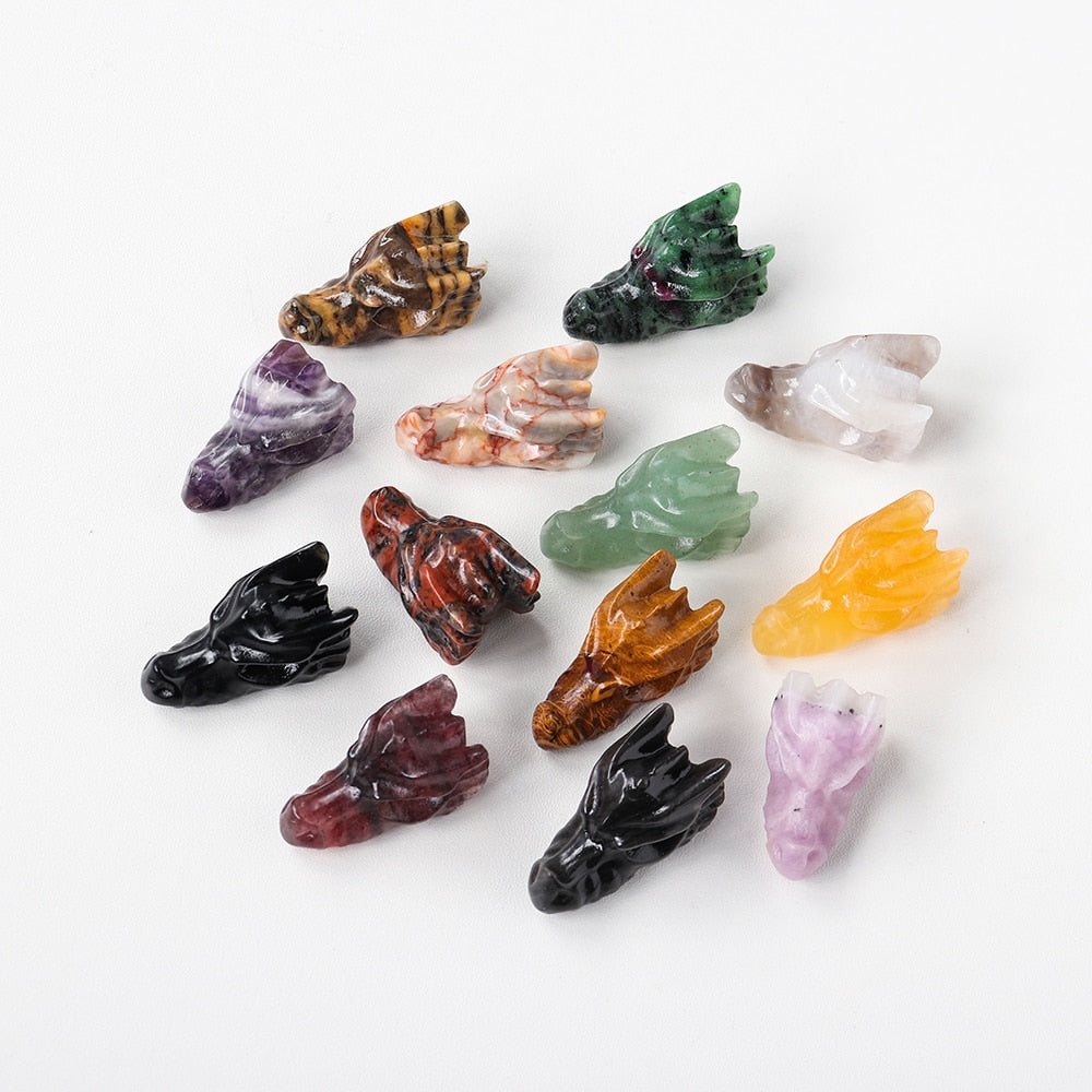 Crystal Dragon Head