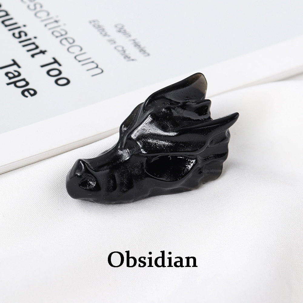 Crystal Dragon Head