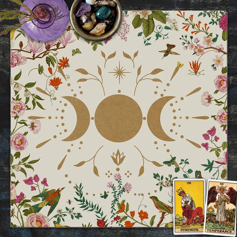 Triple Moon Altar Cloth