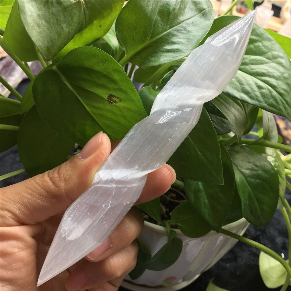 15cm Selenite wands