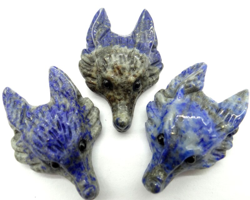 Crystal Wolf Head