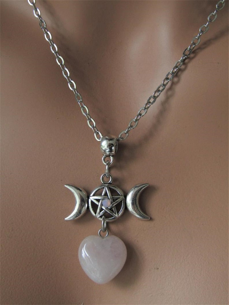 Triple Moon Necklace