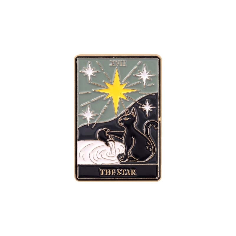 Tarot Enamel Pins