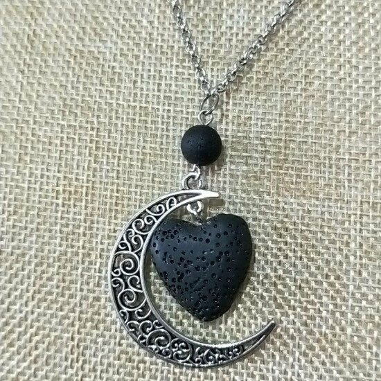 Lava Stone Essential Oil Diffuser Necklace