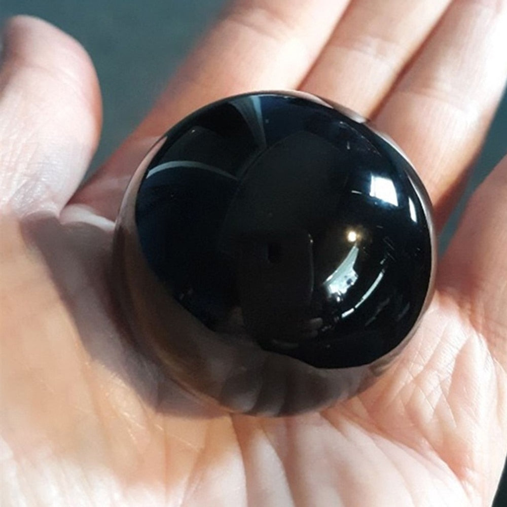 Obsidian Crystal Magic Ball