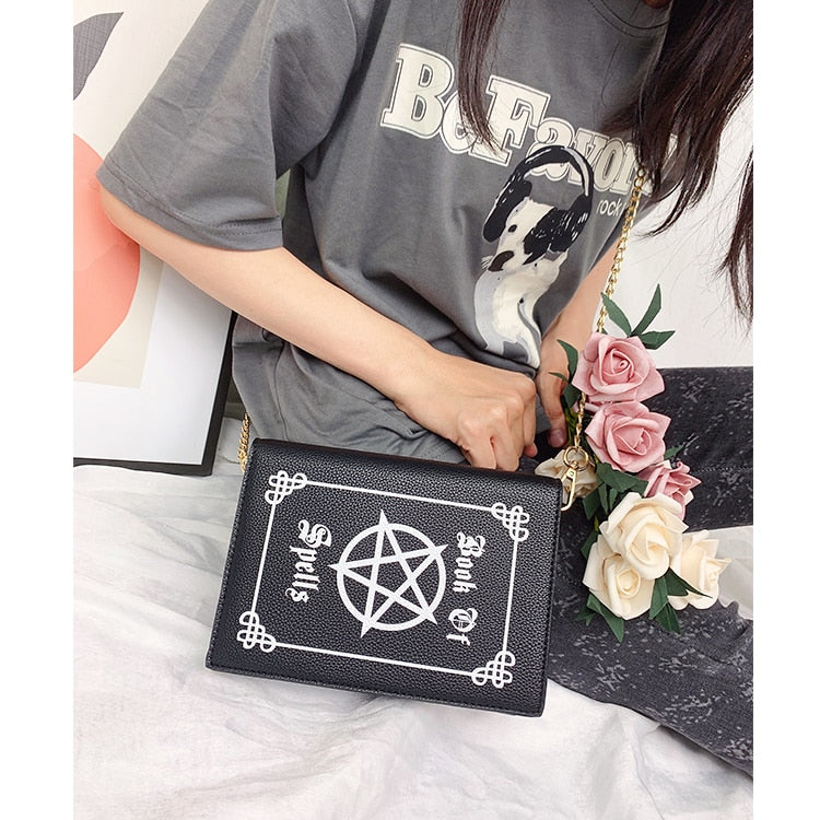 Magic Book Shape Clutch