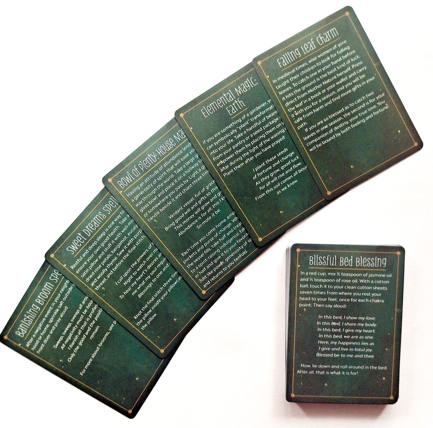 100PCS Practical Witch Spell Deck