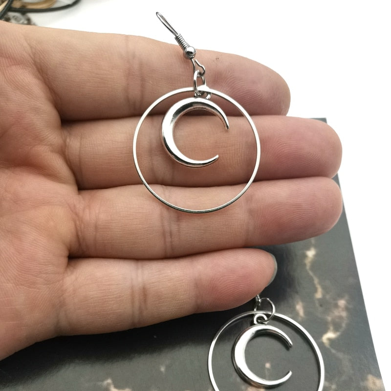 Witch Crescent Earrings