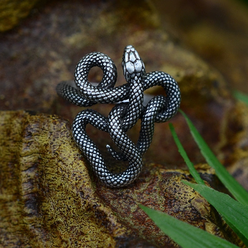 Witch Serpent Snake Rings