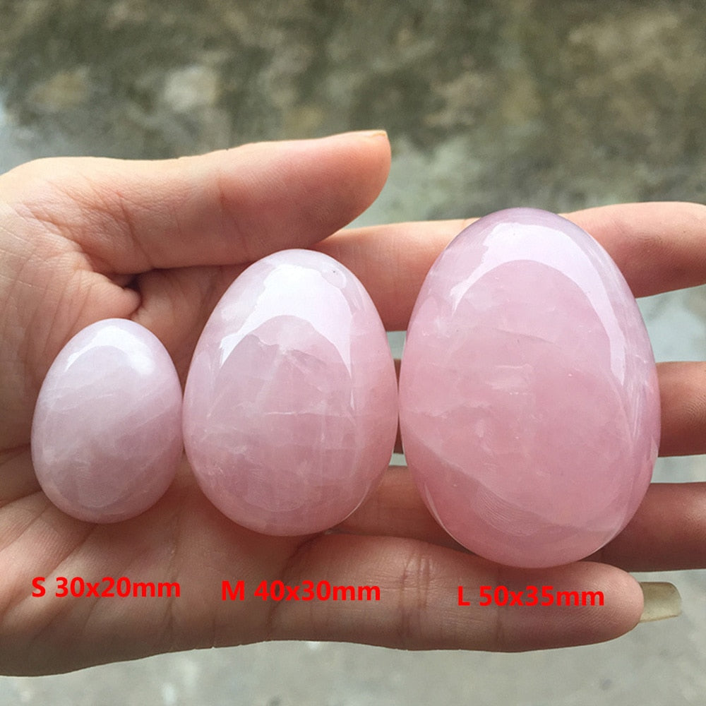 Rose Quartz Crystal Egg