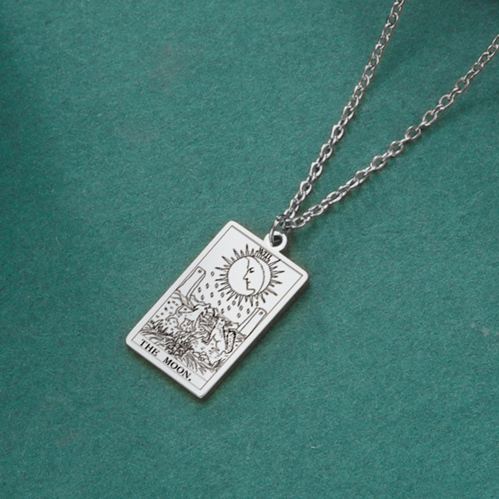 Tarot Cards Pendant Necklace