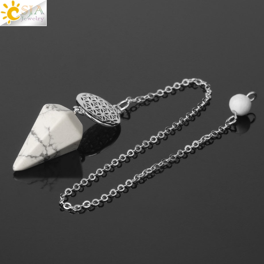 Flower of Life Dowsing Pendulum