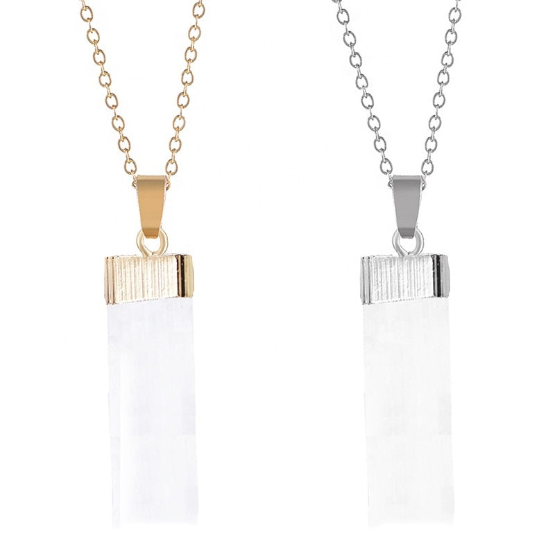 Selenite Necklaces