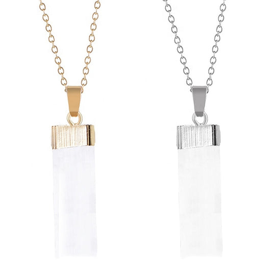 Selenite Necklaces