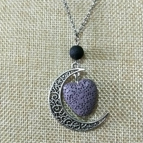 Lava Stone Essential Oil Diffuser Necklace