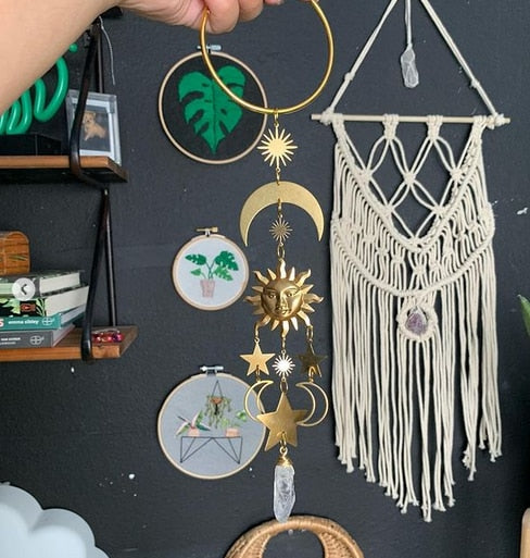 Witches Sund Moon Stars Hanger