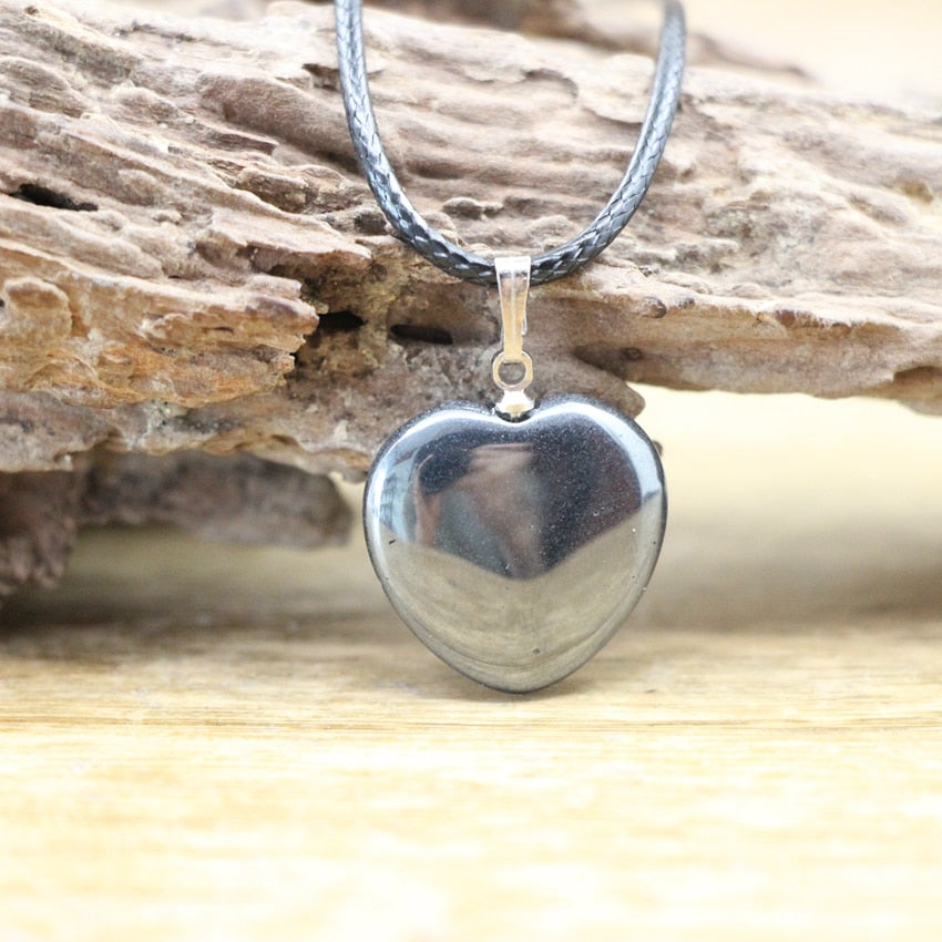 Heart Shape Stone Necklace