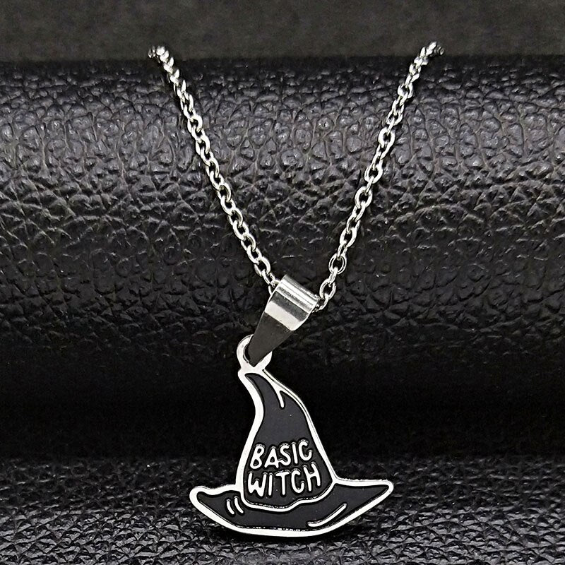 Witch Magic Necklace Witchcraft Spell Book Necklaces