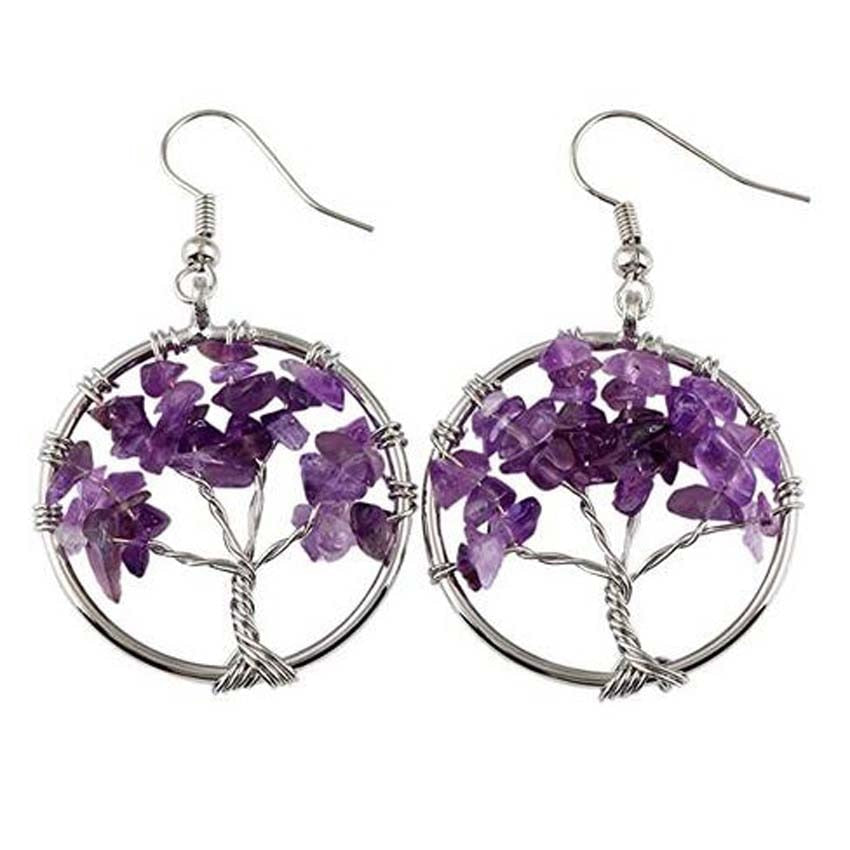 Tree of Life Dangle Earrings