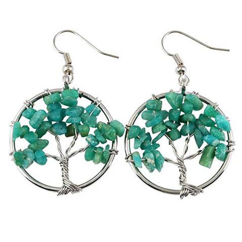 Tree of Life Dangle Earrings