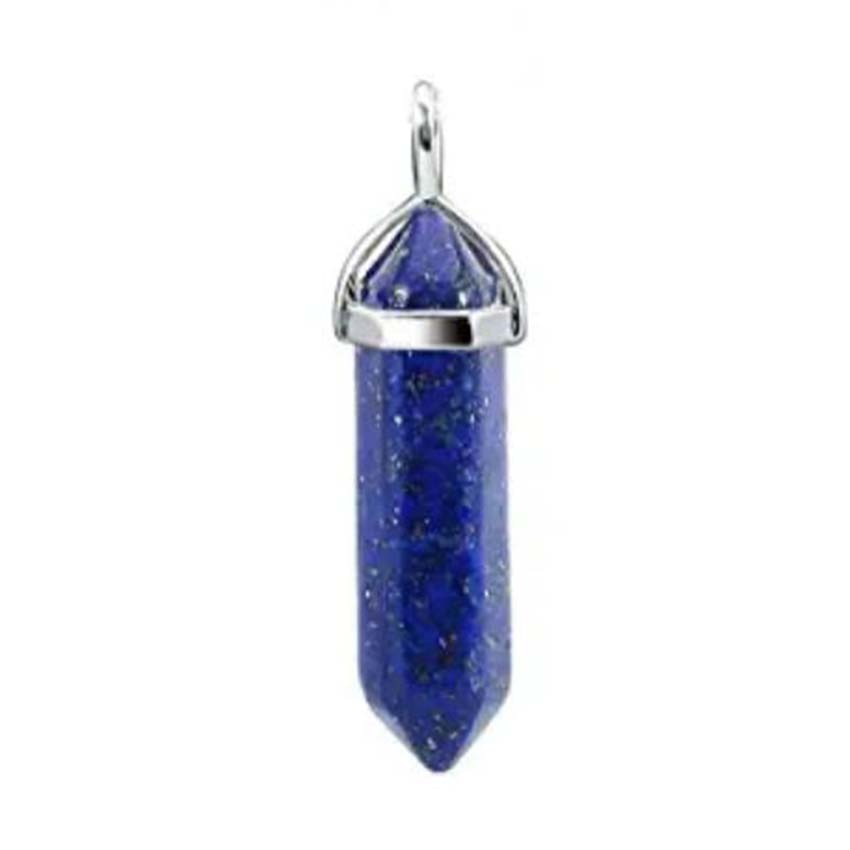 Lapis Lazuli Rhodochrosite Pendants