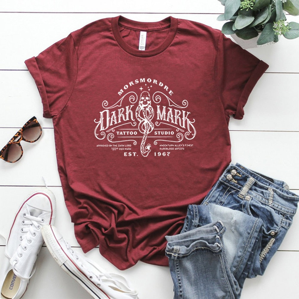 Dark Mark Tattoo Studio Wizard Shirt