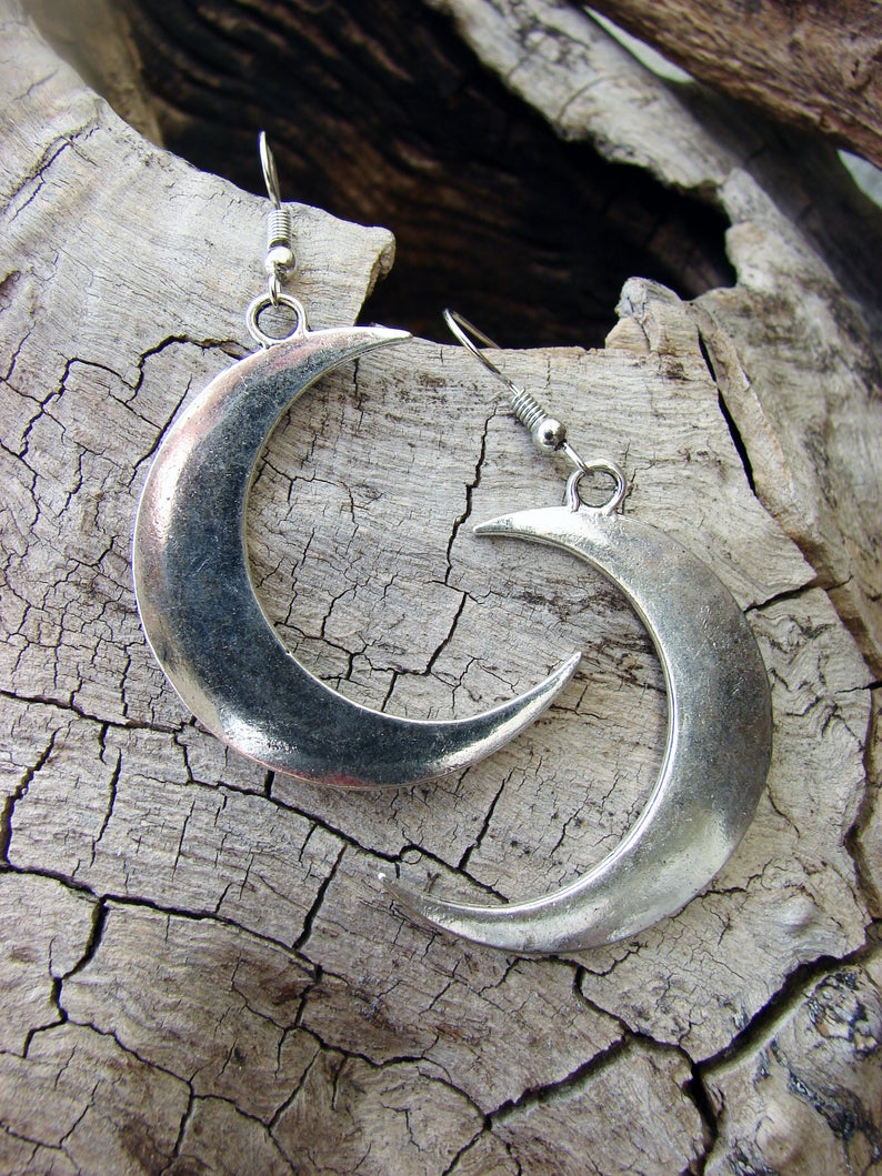 Crescent Moon earrings Many Styles