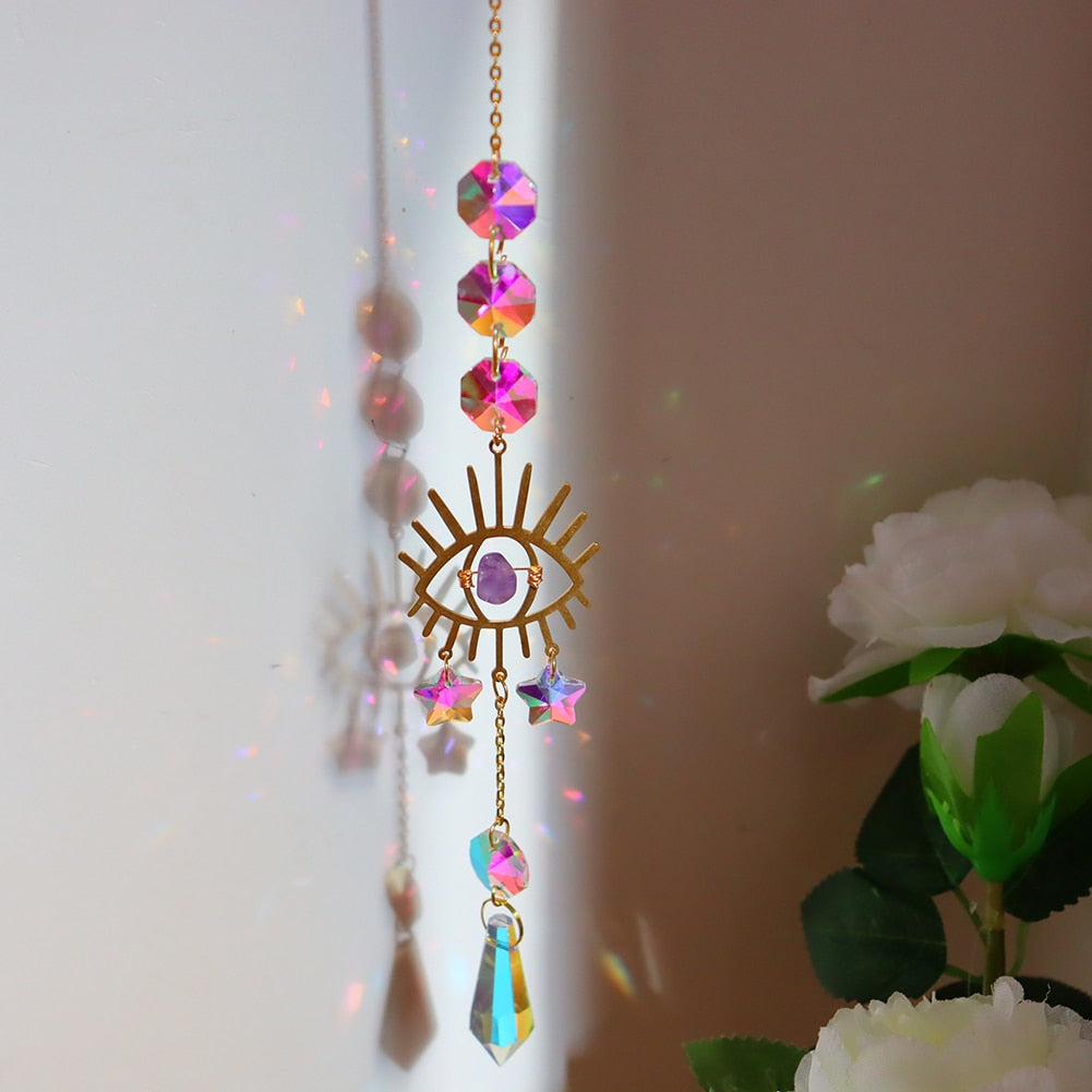 Crystal Sun light catchers