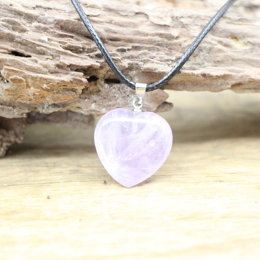 Heart Shape Stone Necklace