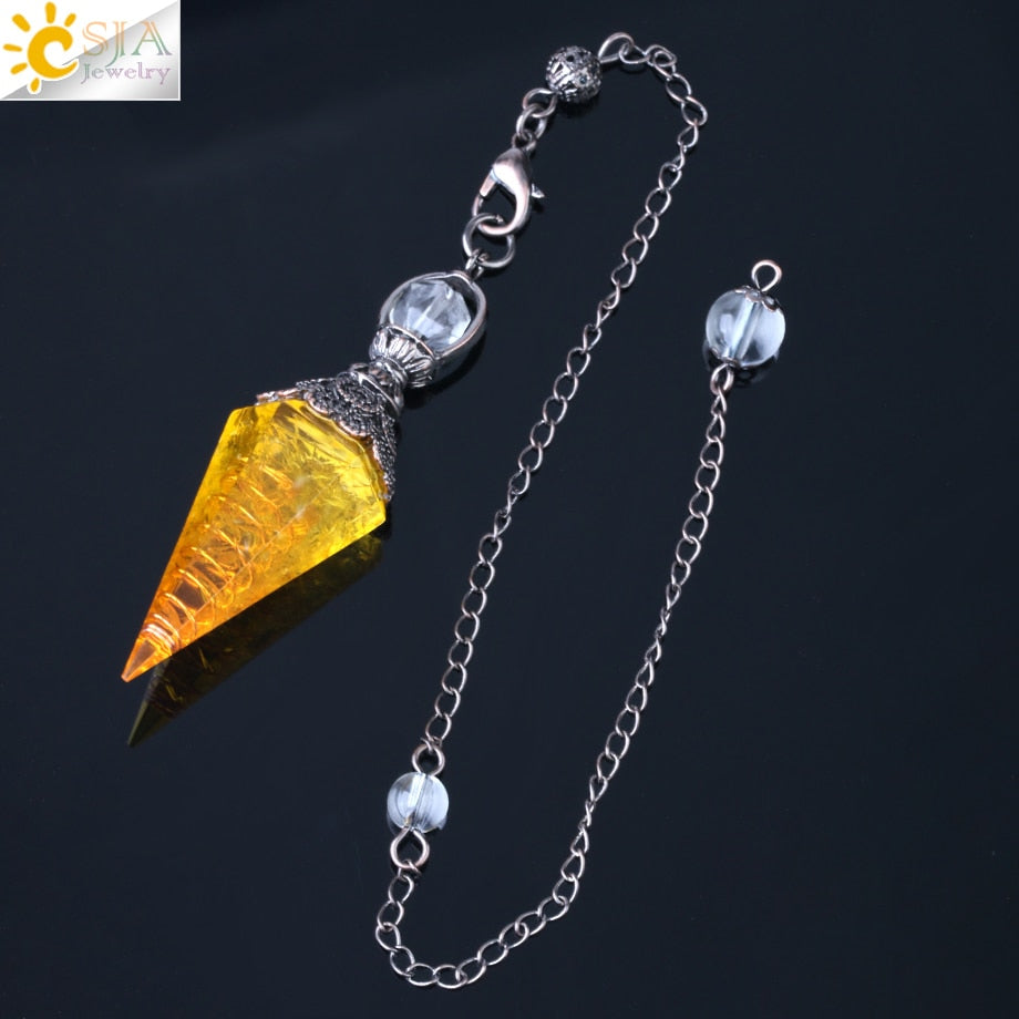 Crystals Pendulums