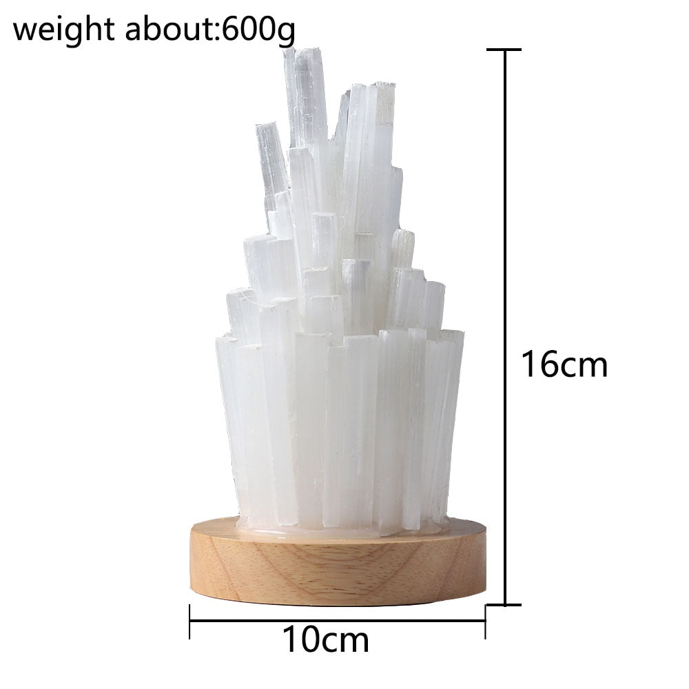 Selenite Led Lamp