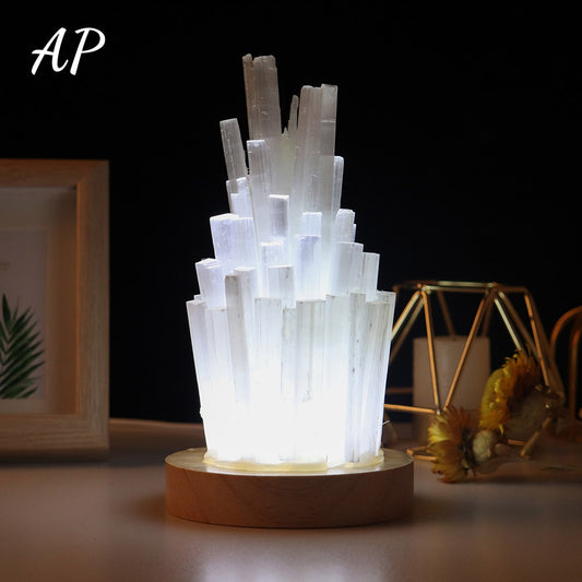 Selenite Led Lamp