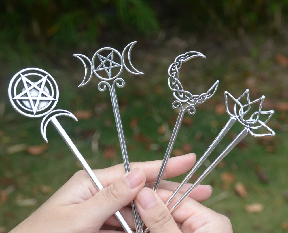 Wiccan Hair Pins