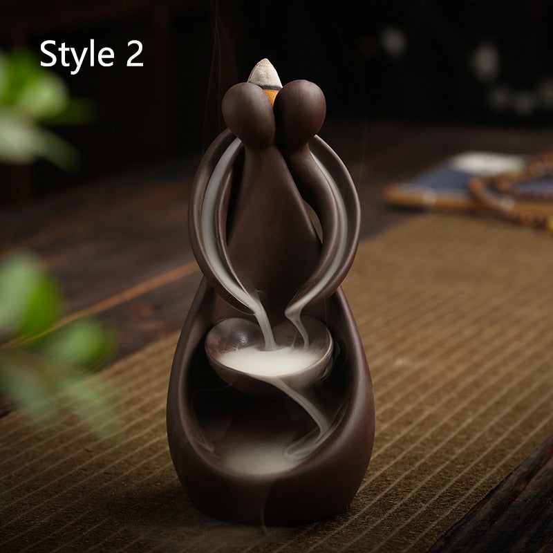 Newest Buddha Hand and Teapot Backflow Incense