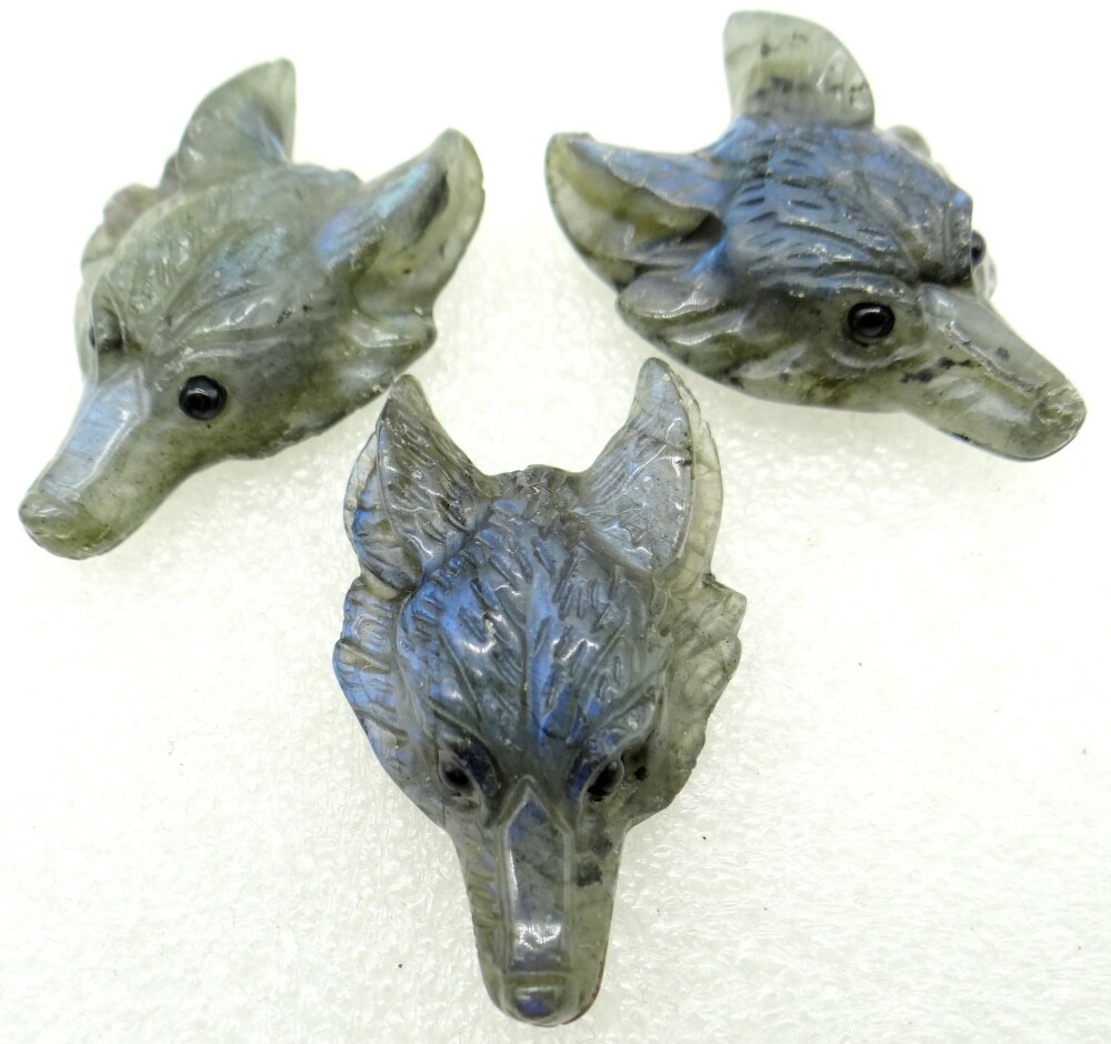 Crystal Wolf Head