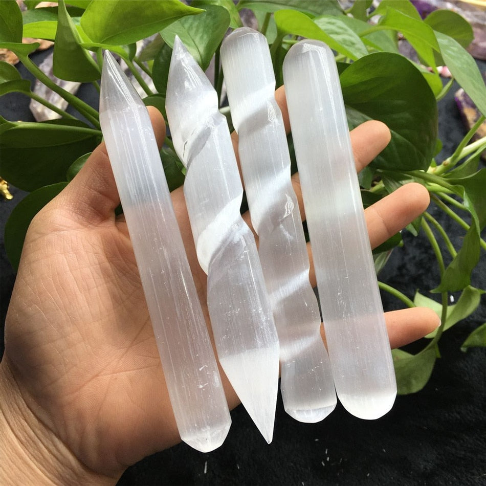 15cm Selenite wands