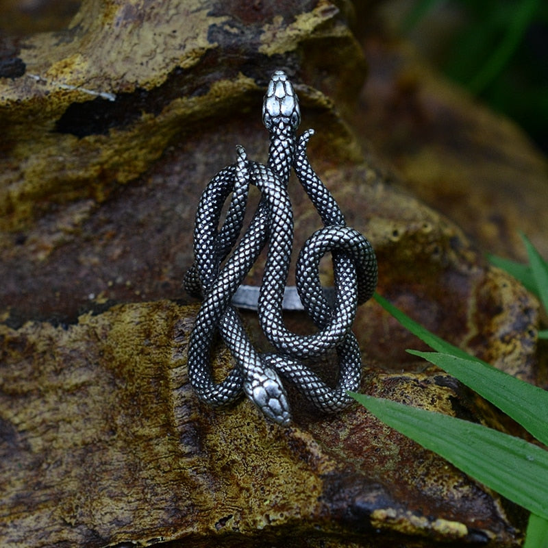 Witch Serpent Snake Rings