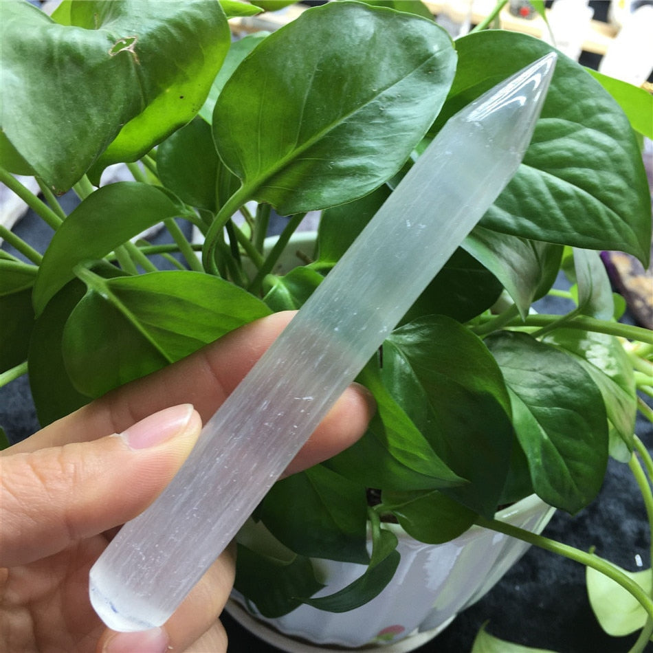 15cm Selenite wands