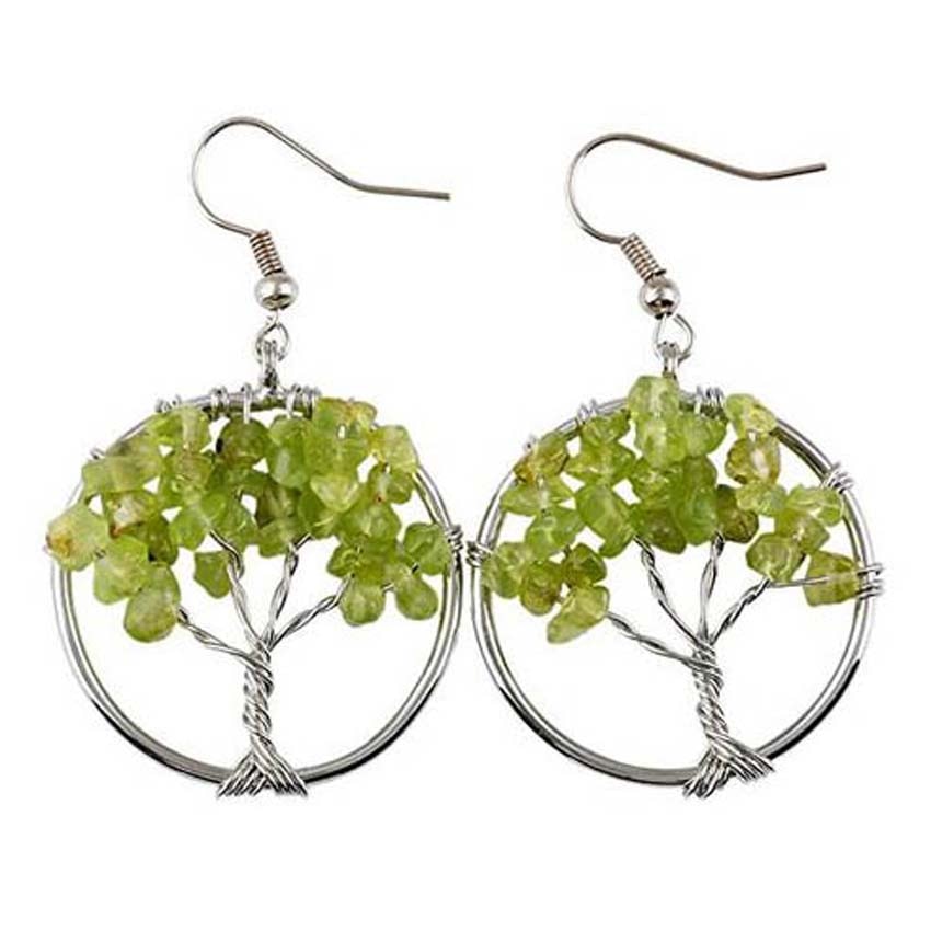 Tree of Life Dangle Earrings