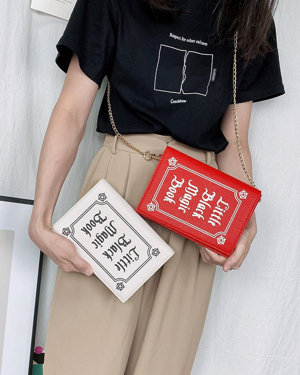 Magic Book Shape Clutch