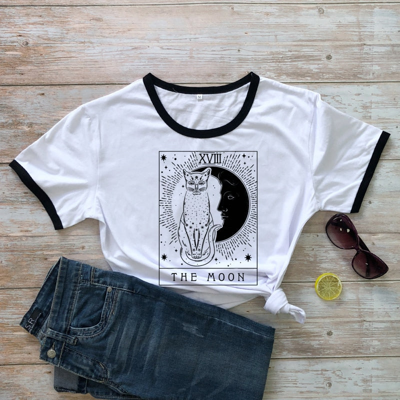 Moon Tarot Card Tee